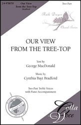 Our View from the Tree Top Two-Part choral sheet music cover